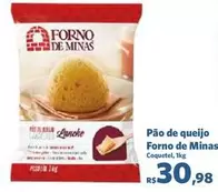 Oferta de Forno de Minas - Pão De Queijo por R$30,98 em Sam's Club