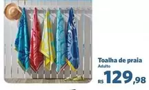 Oferta de De   - Toalha De Praia por R$129,98 em Sam's Club