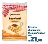 Oferta de Member's Mark - Biscoito Champanhe por R$21,98 em Sam's Club