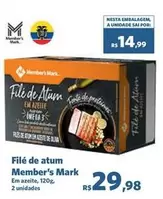 Oferta de Member's Mark - Filé De Atum por R$14,99 em Sam's Club