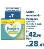 Oferta de Pampers - Lenço Umedecido por R$28,47 em Sam's Club