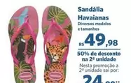 Oferta de Havaianas - Sandália por R$49,98 em Sam's Club