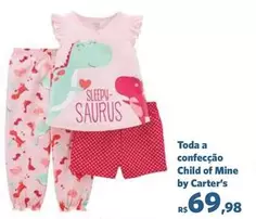 Oferta de Toda A Confecção Child Of Mine By Carter's por R$69,98 em Sam's Club