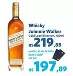 Oferta de Johnnie Walker - Whisky por R$219,88 em Sam's Club