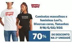 Oferta de De   - Camisetas Masculinas E Femininas em Sam's Club