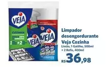 Oferta de Veja - Limpador Desengordurante Cozinha por R$36,98 em Sam's Club