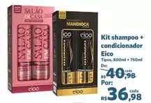 Oferta de Casa - Kit Shampoo + Condicionador por R$36,98 em Sam's Club