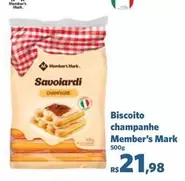 Oferta de Member's Mark - Biscoito Champanhe por R$21,98 em Sam's Club