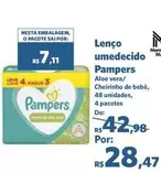 Oferta de Pampers - Lenço Umedecido por R$28,47 em Sam's Club