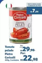 Oferta de Pietro Coricelli - Tomate Pelado por R$22,98 em Sam's Club