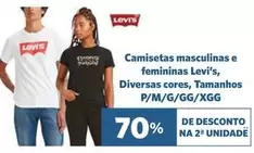 Oferta de De   - Camisetas Masculinas E Femininas em Sam's Club