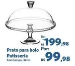 Oferta de Prato Para Bolo por R$99,98 em Sam's Club