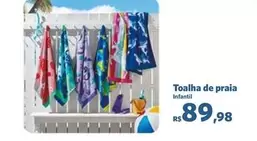 Oferta de De   - Toalha De Praia por R$89,98 em Sam's Club