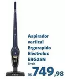 Oferta de Electrolux - Aspirador Vertical Ergorapido  ERG25N por R$749,98 em Sam's Club