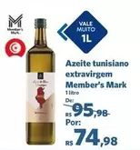 Oferta de Member's Mark - Azeite Tunciano Extravirgem por R$74,98 em Sam's Club