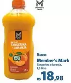 Oferta de Member's Mark - Suco por R$18,98 em Sam's Club