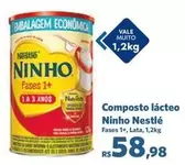 Oferta de Nestlé - Composto Lácteo Ninho por R$58,98 em Sam's Club