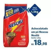 Oferta de Nestlé - Achocolatado Em Po Nescau por R$18,98 em Sam's Club