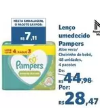 Oferta de Pampers - Lenço Umedecido por R$28,47 em Sam's Club