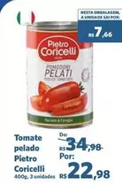 Oferta de Pietro Coricelli - Tomate Pelado por R$22,98 em Sam's Club