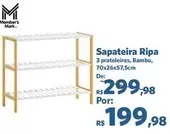 Oferta de Sapateira Ripa por R$199,98 em Sam's Club