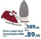 Oferta de Arno - Ferro A Vapor  Por: Essentialgliss Fmq por R$89,9 em Sam's Club