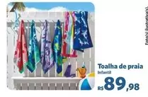 Oferta de De   - Toalha De Praia por R$89,98 em Sam's Club