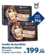 Oferta de Vale - Lombo De Bacalhau por R$199,98 em Sam's Club