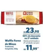 Oferta de Waffle - Waffle Forno De Minas por R$23,98 em Sam's Club