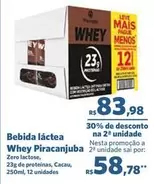 Oferta de Leve - Bebida Láctea Piracanjuba por R$83,98 em Sam's Club