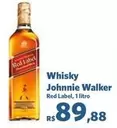 Oferta de Johnnie Walker - Whisky por R$89,88 em Sam's Club