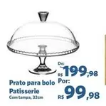 Oferta de Prato Para Bolo por R$99,98 em Sam's Club