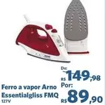 Oferta de Arno - Ferro A Vapor  Por: Essentialgliss Fmq por R$89,9 em Sam's Club