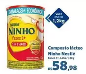 Oferta de Nestlé - Composto Lácteo Ninho por R$58,98 em Sam's Club