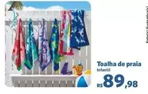 Oferta de De   - Toalha De Praia por R$89,98 em Sam's Club