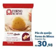 Oferta de Forno de Minas - Pão De Queijo por R$30,98 em Sam's Club