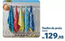 Oferta de De   - Toalha De Praia por R$129,98 em Sam's Club