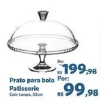 Oferta de Prato Para Bolo por R$99,98 em Sam's Club