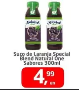 Oferta de Natural one - Suco De Laranja Special Blend por R$4,99 em Tenda Atacado