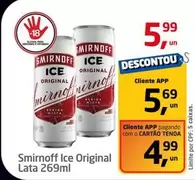 Oferta de Smirnoff -  Original por R$5,99 em Tenda Atacado