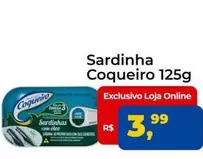 Oferta de Coqueiro - Sardinha por R$3,99 em Tonin Superatacado