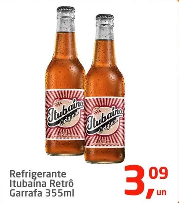 Oferta de Itubaína - Refrigerante Garrafa 355ml por R$3,09 em Tenda Atacado