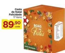 Oferta de Natal - Cesta De  Felicidade por R$89,9 em Carrefour