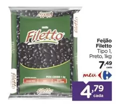 Oferta de MEU - Feijão por R$7,49 em Carrefour