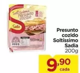 Oferta de Sadia - Presunto Cozido Soltíssimo por R$9,9 em Carrefour