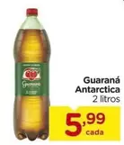 Oferta de Guaraná - Antarctica por R$5,99 em Carrefour