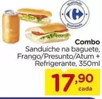 Oferta de Combo por R$17,9 em Carrefour