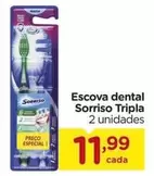 Oferta de Sorriso - Escova Dental por R$11,99 em Carrefour