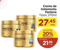 Oferta de Pantene - Creme De Tratamento por R$27,45 em Carrefour