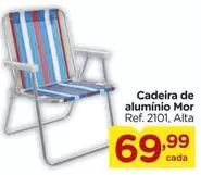 Oferta de Mor - Cadeira De Aluminio por R$69,99 em Carrefour